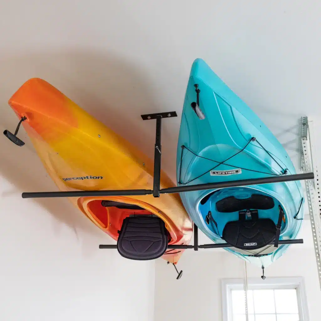 Kayak ceiling rack