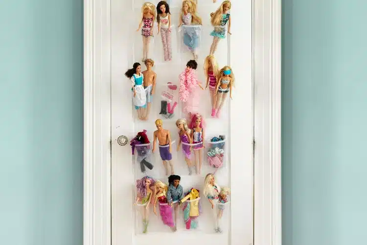 back of the door barbie storage