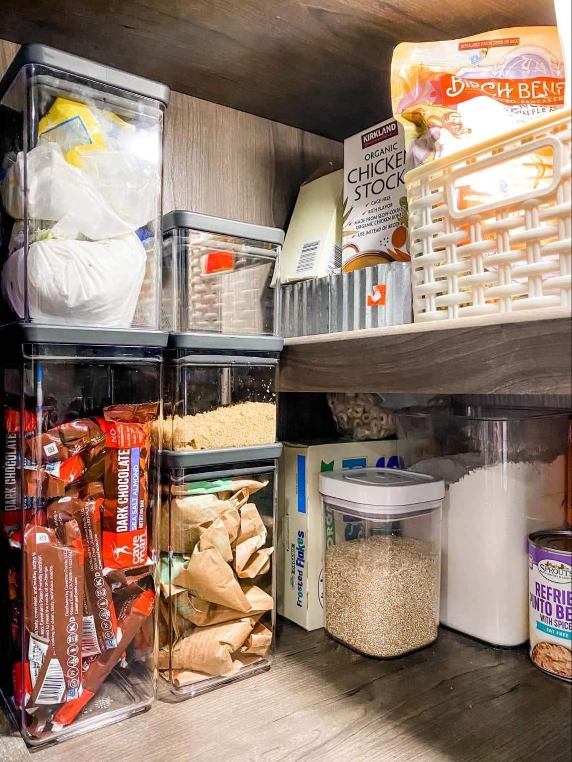 Food Storage Containers for RV Storage Ideas