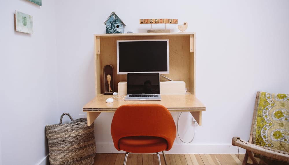 Fold-Down Desk