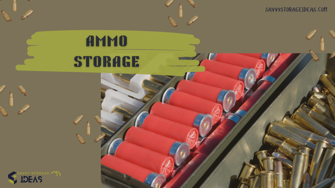 A view of ammunition stored A view of ammunition stored