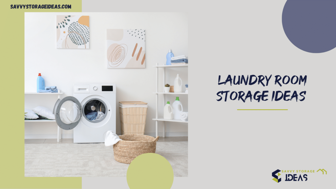 A view of a neat and clean laundry A view of a neat and clean laundry